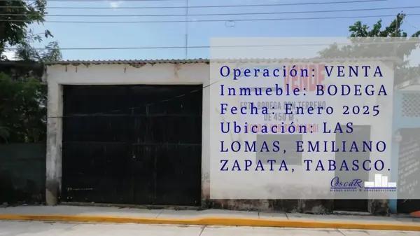 Bodega en venta - Ubicado en Emiliano Zapata