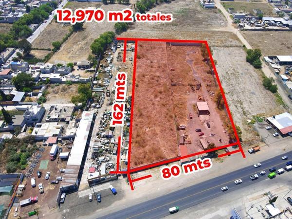 Terreno en Venta a Pie de Carretera México Pachuca, Tecámac