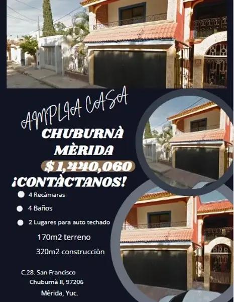CASA EN CHUBURNÀ DE HIDALGO MÈRIDA YUCATÀN CASA EN CHUBURNÀ DE HIDALGO MÈRIDA YUCATÀN