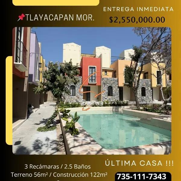 Casa en venta en Tlayacapan Centro, Tlayacapan, Morelos