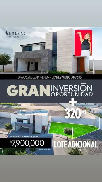 Casa en venta en Almeras, Torreón, Coahuila de Zaragoza