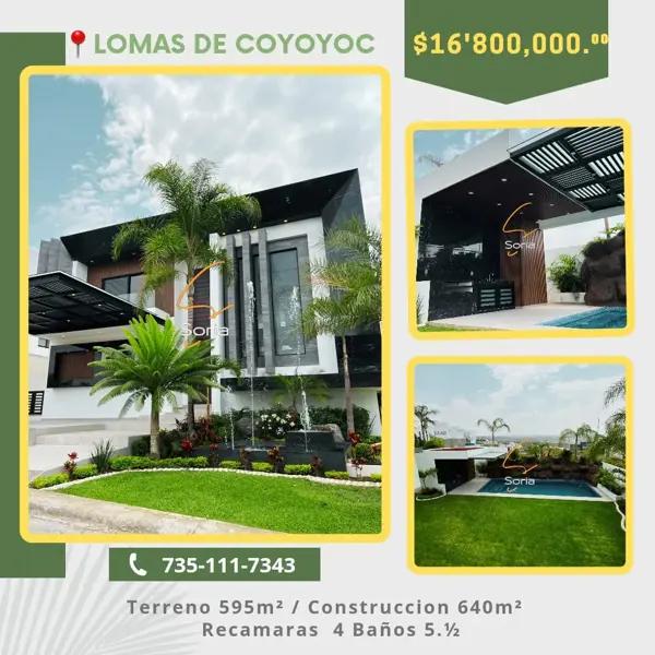 Casa en venta en Lomas de Cocoyoc, Atlatlahucan, Morelos Casa en venta en Lomas de Cocoyoc, Atlatlahucan, Morelos