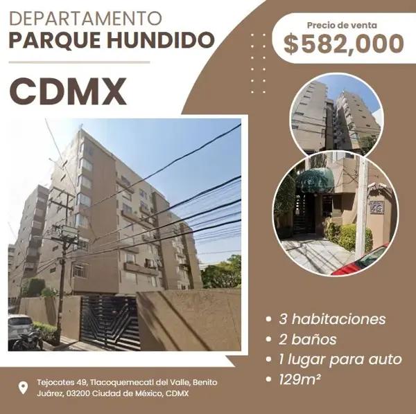DEPARTAMENTO EN TEJOCOTES DEL VALLE BENITO JUÀREZ