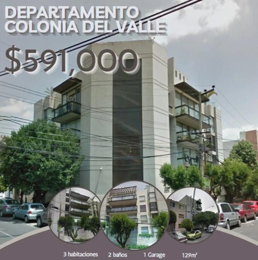 Foto 0 de DEPARTAMENTO EN SAN FRANCISCO DEL VALLE BENITO JUÀREZ | Id mx25-pw11316