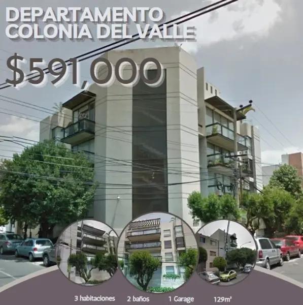DEPARTAMENTO EN SAN FRANCISCO DEL VALLE BENITO JUÀREZ
