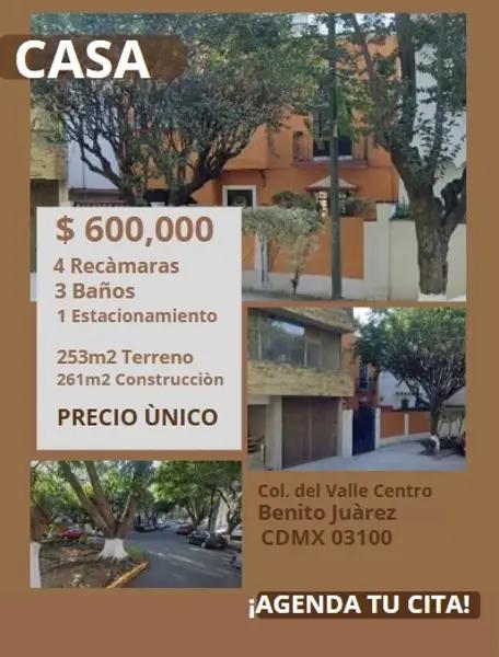 CASA EN LÒPEZ COTILLA DEL VALLE NORTE BENITO JUÀREZ