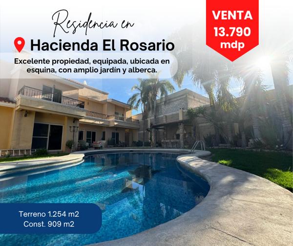 Casa en venta en Hacienda del Rosario, Torreón, Coahuila de Zaragoza