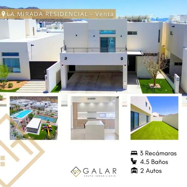 Casa en venta en La Mirada Residencial, Hermosillo, Sonora