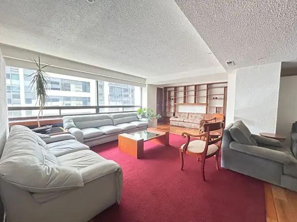 Renta departamento amueblado con vigilancia 24 hrs, en Polanco Renta departamento amueblado con vigilancia 24 hrs, en Polanco