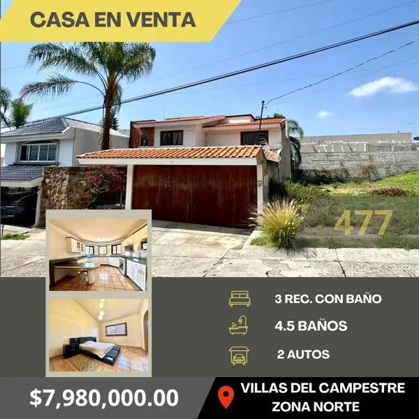 CASA EN VENTA EN VILLAS DEL CAMPESTRE CASA EN VENTA EN VILLAS DEL CAMPESTRE