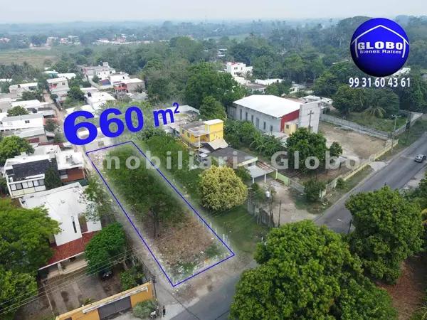 Terreno en venta de 660 m2 a orilla de carretera en Boquerón Primera, cerca del Periférico