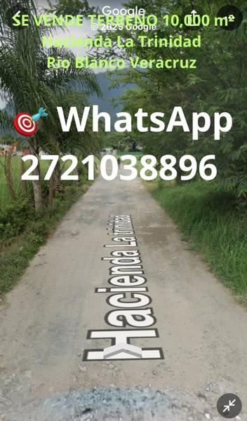 SE VENDE TERRENO 10,000 m² Hacienda La Trinidad > Villas De La Hacienda Rio Blanco Veracruz Cp9473 SE VENDE TERRENO 10,000 m² Hacienda La Trinidad > Villas De La Hacienda Rio Blanco Veracruz Cp9473