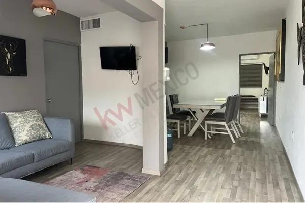 Departamento amueblado en renta en La Fuente – ¡Comodidad, vista y excelente ubicación!