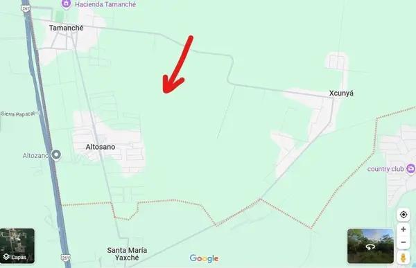 | Terreno de Oportunidad de Inversión en Tamanché |