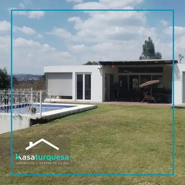RENTA DE CASA VACACIONAL POR NOCHE EN IXTAPAN DE LA SAL