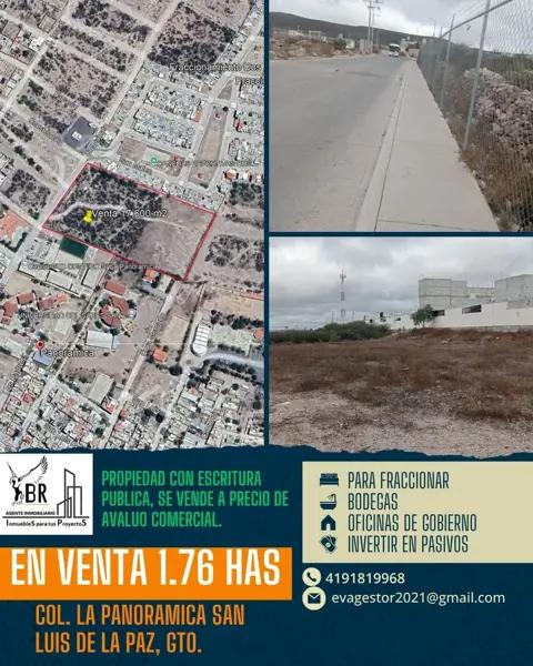 Mega propiedad en venta para fraccionar, construir bodegas o edificios públicos de gobierno