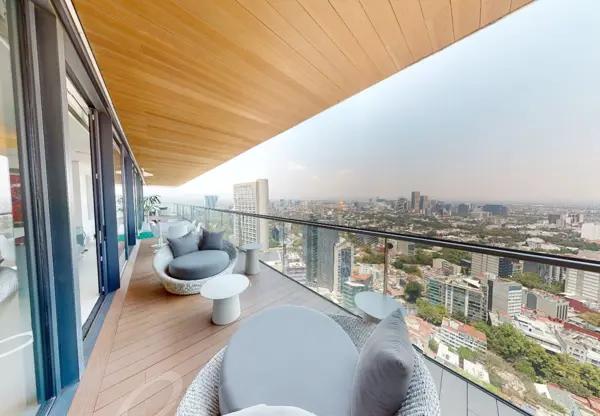 Departamento en Venta - PH de 457 m2 - Vista Panorámica en Rubén Darío, Polanco Frente al Bosque !