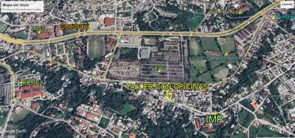 Venta de Taller con Oficinas en Zona Industrial AREA IMP, Poza Rica