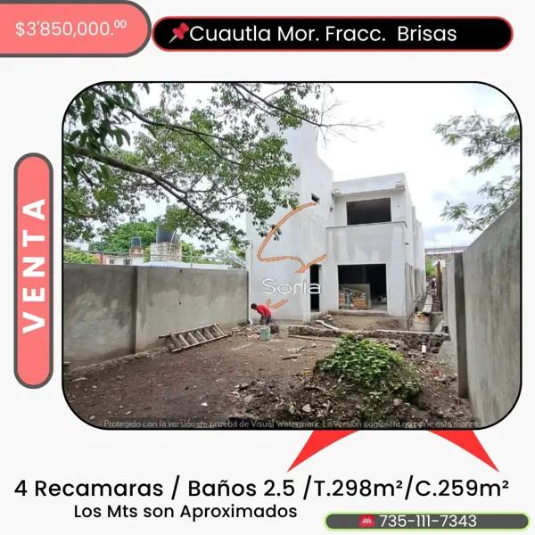 CASA EN VENTA CUAUTLA MORELOS
