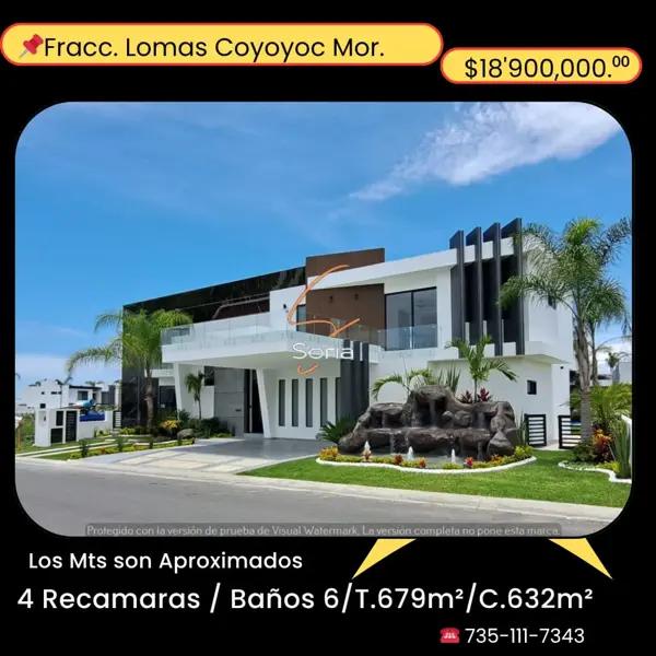 Casa en venta en Lomas de Cocoyoc, Atlatlahucan, Morelos Casa en venta en Lomas de Cocoyoc, Atlatlahucan, Morelos
