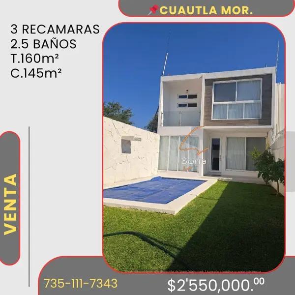 CASA EN  CUAUTLA  MORELOS