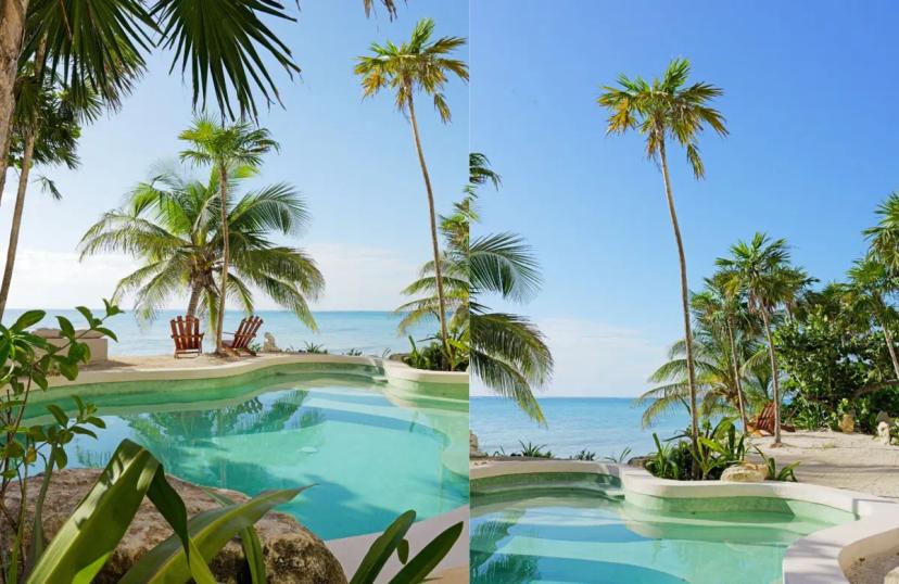 Foto 0 de Departamento frente al mar en venta, Tankah, Tulum | Id mx25-bz10435
