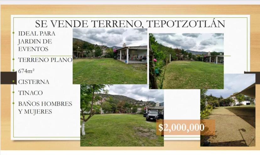 Foto 0 de TERRENO EN TEPOTZOTLÁN | Id nn-or1000150