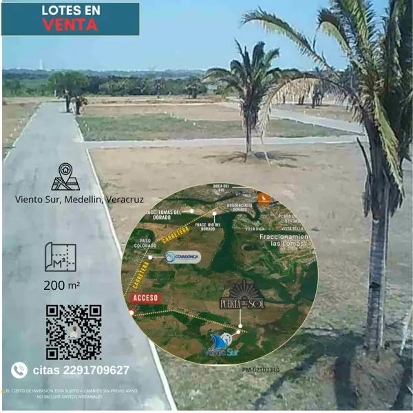 Viento Sur II, Lotes en Venta en Nuevo Medellín, Medellín de Bravo, Veracruz