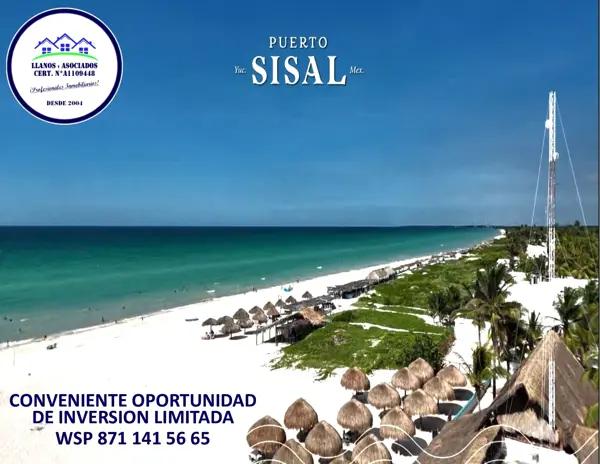PUERTO SISAL INVERSIÓN CON PLUSVALÍA PROYECTADA