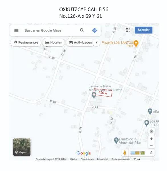 Terreno en venta en Oxkutzcab, Oxkutzcab, Yucatán
