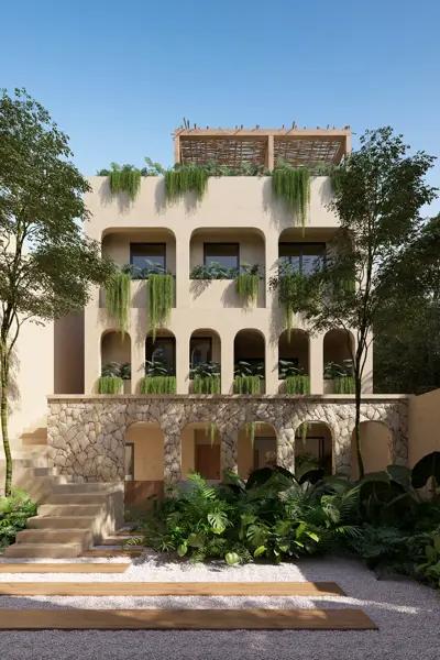 Luminoso Departamento en Venta en Tulum con Equipamiento Completo y Seguridad
