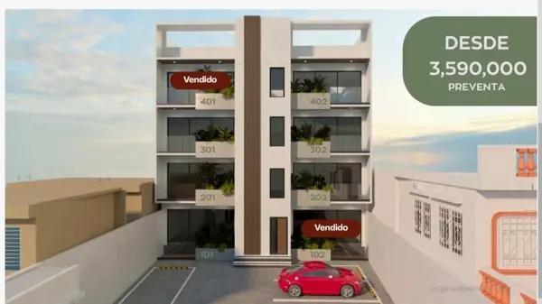 Departamento en Preventa Cerca del Mar en Veracruz, Ignacio Zaragoza, 2 Recámaras