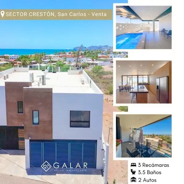 Casa en venta en San Carlos (San Carlos Nuevo Guaymas), Guaymas, Sonora