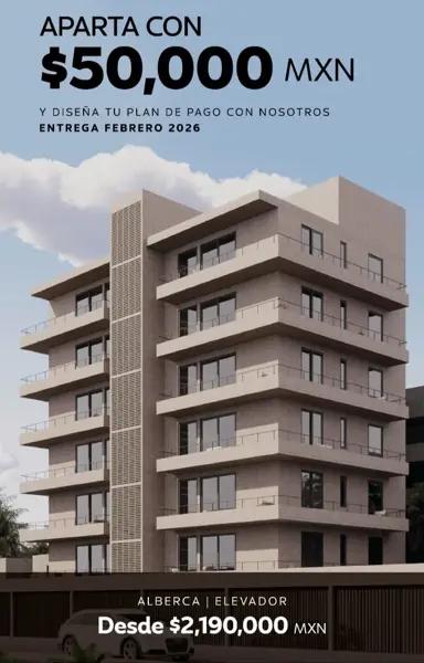 Departamento en Venta con Alberca y elevador en Boca del Río, Veracruz