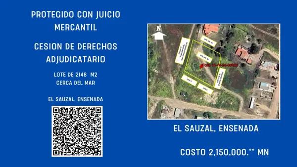 TERRENO EN ENSEANDA EXCELENTE UBICACION