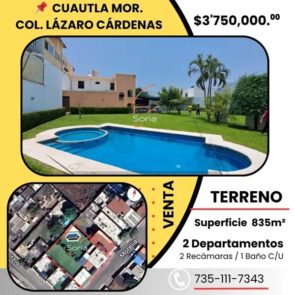 TERRENO EN CUAUTLA MORELOS