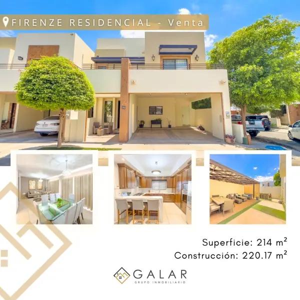 Casa en venta en Firenze Residencial, Hermosillo, Sonora