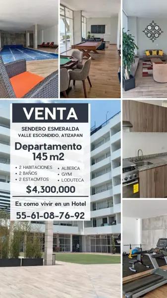 Wow! Depa con amenidades de Lujo; es como vicir en un Hotel.