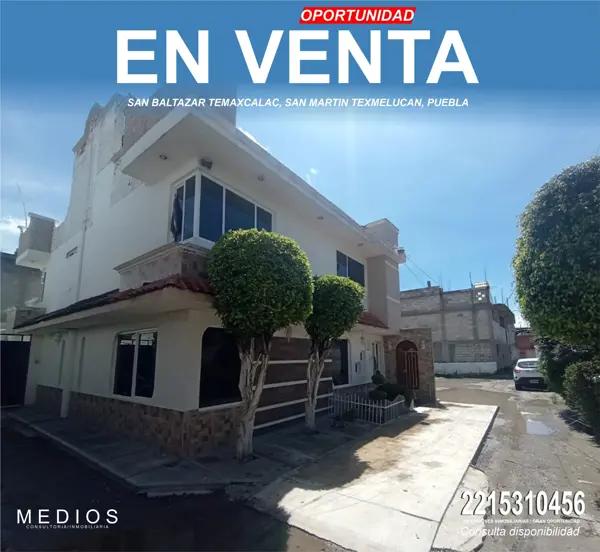 CASA EN LIQUIDACION EN SAN MARTIN TEXMELUCAN, PUEBLA, PRECIO NEGOCIABLE / SOLO CONTADO