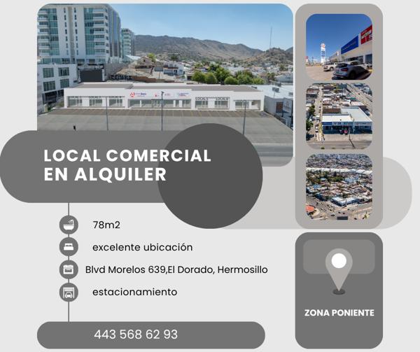 Local en renta en El Dorado, Hermosillo, Sonora Local en renta en El Dorado, Hermosillo, Sonora
