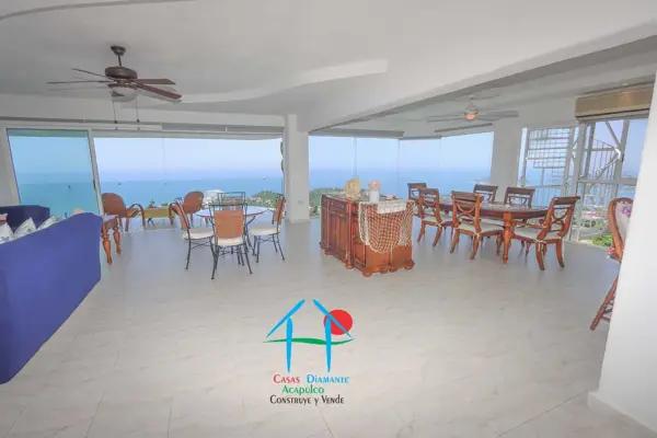 Depto Frente al Mar con Jacuzzi, Terraza y 4 Recámaras