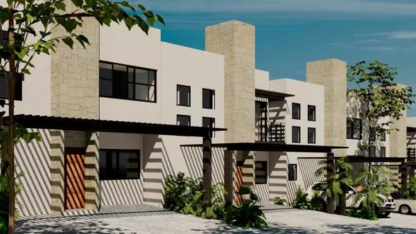 Casa en Venta en Playa del Carmen: Moderna, Amueblada y con Alberca Casa en Venta en Playa del Carmen: Moderna, Amueblada y con Alberca