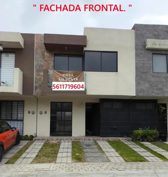 CASA EN VENTA VILLAS NEXTLALPÁN, EDO. MEX., 3 REC.,2.5 BAÑOS ,2 ESTAC., ENTREGA INM.,ACEP., CRÉDITOS