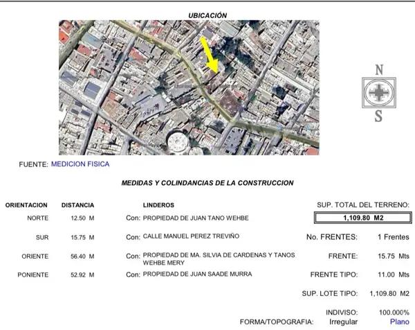 Terreno en Venta en zona centro Terreno en Venta en zona centro