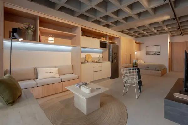 Departamento funcional en preventa