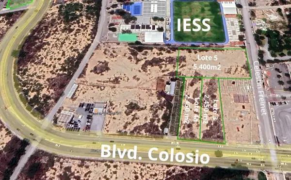 Terrenos en renta en Blvd Colosio desde 2,450 m2 Terrenos en renta en Blvd Colosio desde 2,450 m2