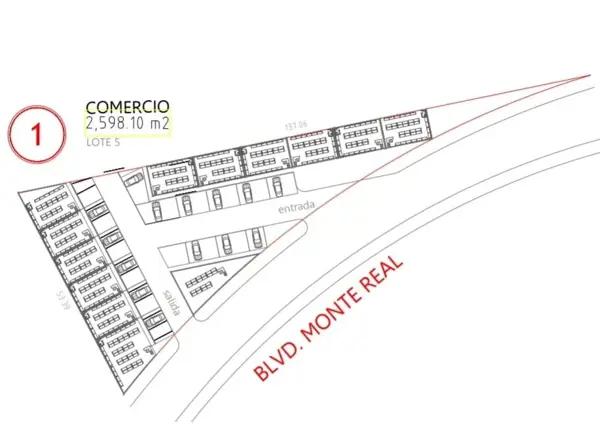 Terreno Comercial en Monterreal