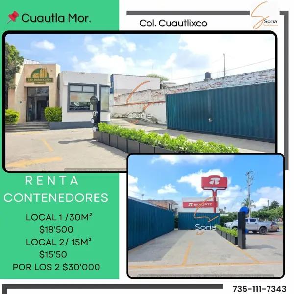 Locales en Renta sobre Av. Reforma – Col. Cuautlíxco, Cuautla, Morelos
