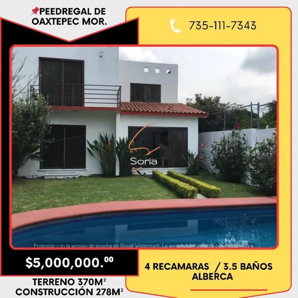 Casa en Pedregal de Oxatepec Morelos. Casa en Pedregal de Oxatepec Morelos.