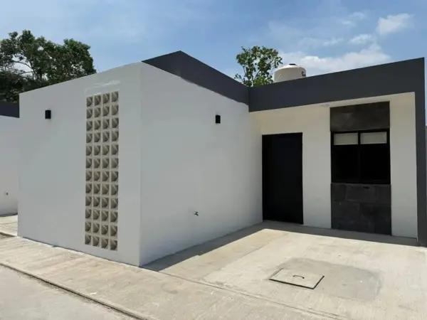 Casas Nuevas 2 Recamaras 1 Baño Aparta en Sep 2025 y Gratis 3 Minisplits No Instalados el Cedro Naca